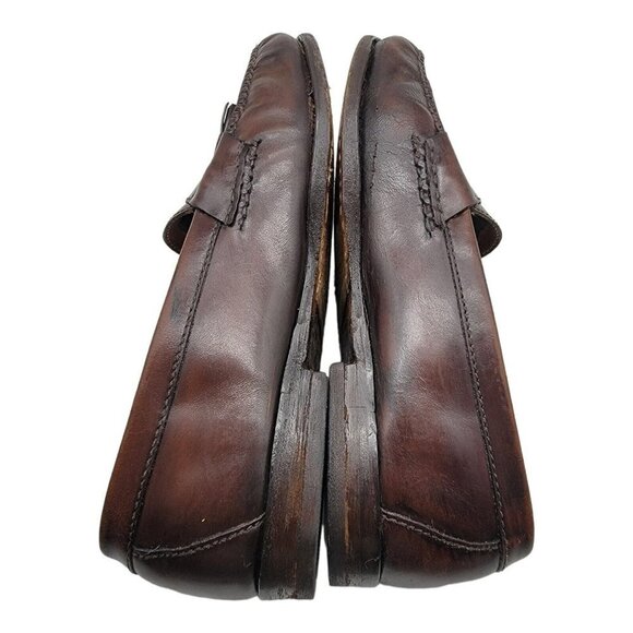 Cole Haan Men\'s Mahogany Pinch Tassel Loafers Shoes Size 8D #03508, $158